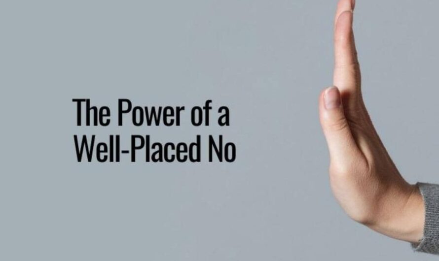 Why Saying No Is the Most Empowering Thing You’ll Ever Do